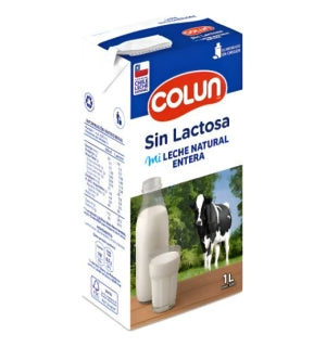 Leche Entera Colun sin Lactosa 1Lt