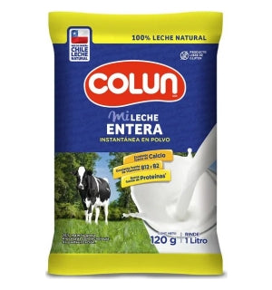 Leche En Polvo Entera Colun 120Gr x 20uni