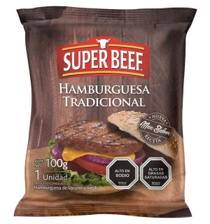 Hamburguesa Super Beef 100Gr