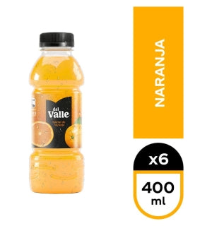 Jugo Del Valle Naranja 400Ml X 6Uni