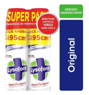 Pack Lysoform Spray 495Cc Original