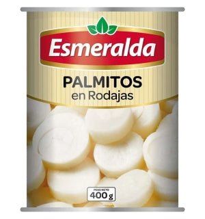 Palmitos en Rodajas Esmeralda 400Gr