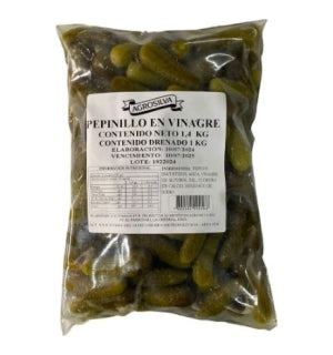 Pepinillo en Vinagre Agrosilva 1Kg