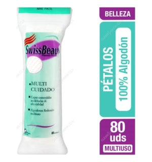 Pétalos Desmaquillantes Swiss Beauty x 80uni