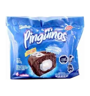 Pinguinos Marinela 480G (6 Paquetes De 80G)