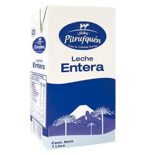 Leche Entera Pitrufquen 1lt x 12Uni