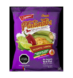 Platanitos Genymor Picante / Limon 65gr