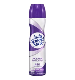Desodorante Lady Speed Stick Spray Aclara Manchas 150Ml