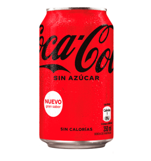 Coca Cola Lata Zero 350ml x 24Uni