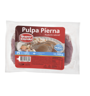 Pulpa Pierna Super Cerdo 500Gr Congelada