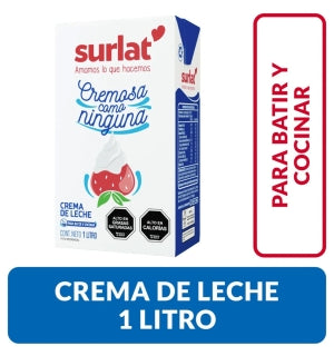 Crema De Leche Surlat 1Lt