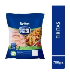 Tiras de Pollo Super Pollo 700Gr
