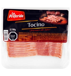 Tocino Ahumado La Preferida 180Gr