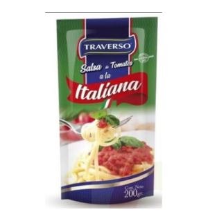 Salsa De Tomate Traverso 200Gr
