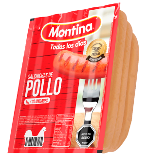 Salchicha Montina Pollo 1Kg