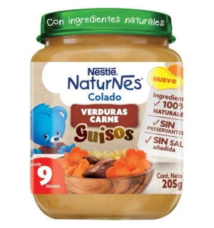 Colado Carne Con Verduras 205Gr