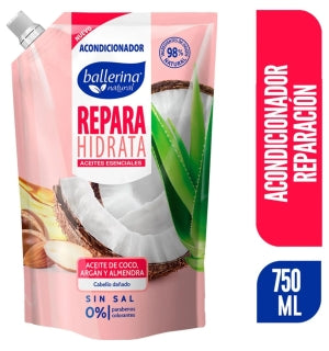 Acondicionador Ballerina Repara e Hidrata 750Ml
